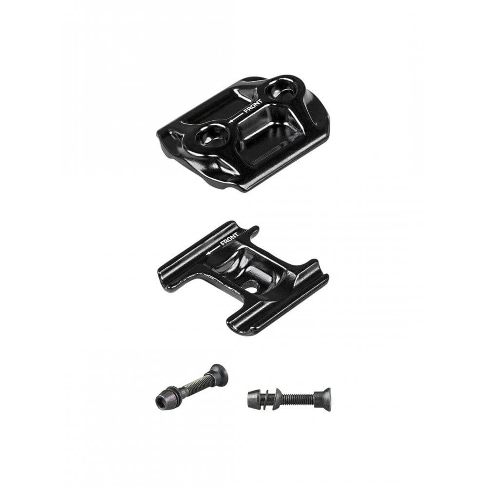 Bontrager Line Dropper Saddle Clamp Kit in black for 36.4 mm seatpost, showing the clamp and mounting hardware.