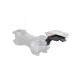 Black Bontrager Blendr RIDEtime Trip Mount attached to a stem, designed for Blendr-compatible bike accessories.