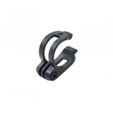 Bontrager Legacy XXX Stem Blendr Mono Base Mount for bike accessories in black, showing the sleek bike component and mounting interface.