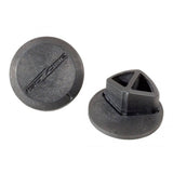 Bontrager IsoZone black handlebar plugs for bicycles, designed for vibration reduction and rider comfort.