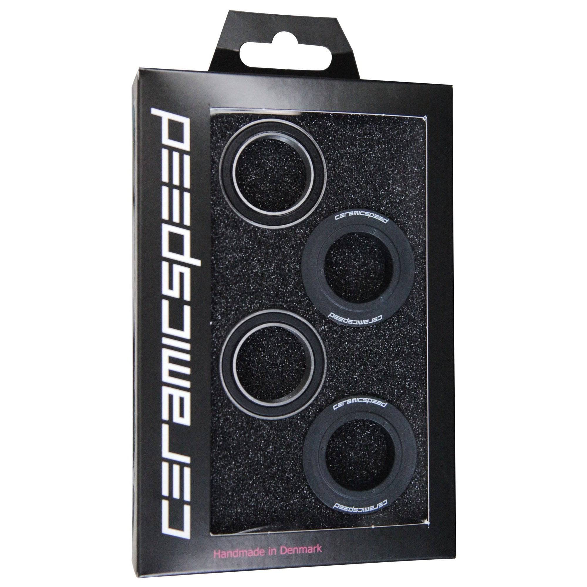 Trek CeramicSpeed Shimano BB90/95 bottom bracket kit in grey, 90mm length, designed for bike components, no axle included