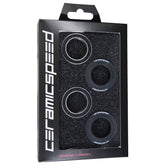 Trek CeramicSpeed Shimano BB90/95 bottom bracket kit in grey, 90mm length, designed for bike components, no axle included