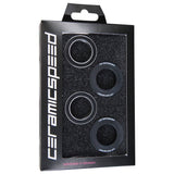 Trek CeramicSpeed Shimano BB90/95 bottom bracket kit in grey, 90mm length, designed for bike components, no axle included
