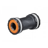 Black Praxis Shimano T47 inboard bottom bracket for Trek bikes, 85.5mm length, compatible without axle, component for bike drivetrain