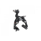 Bontrager Speed Stop integrated direct-mount brake caliper in black/dark grey for front or rear bike braking systems.