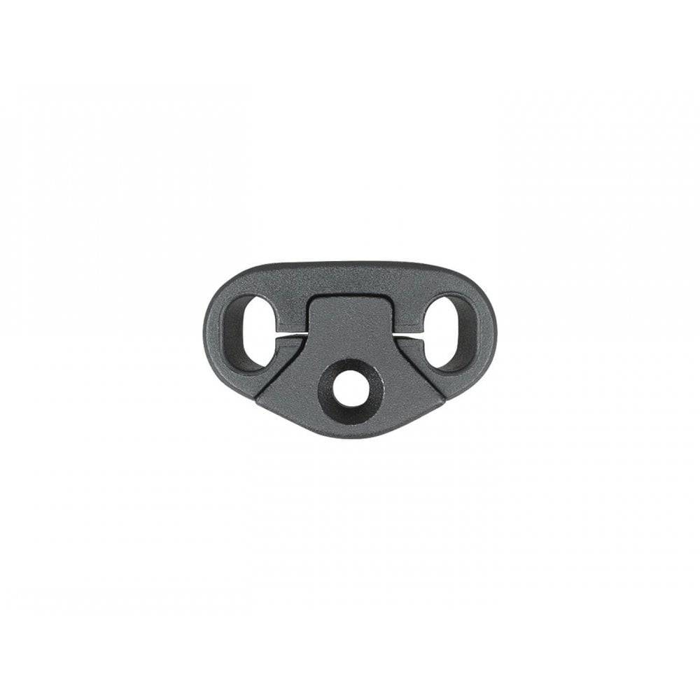 Trek Fuel EX Carbon 2020 bottom bracket cable guide in black for smooth cable routing on mountain bike components.