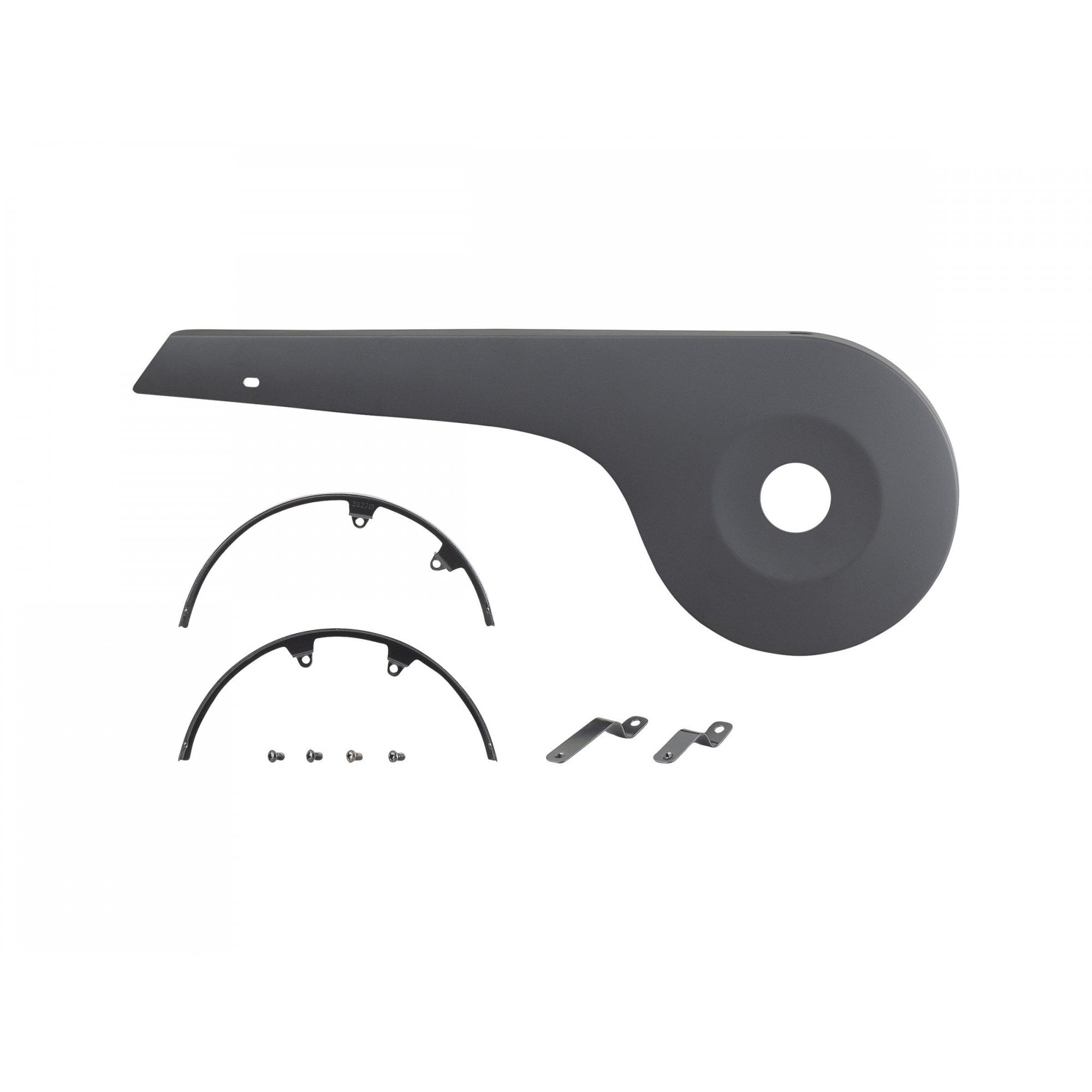 Trek Bosch Gen 3 alloy chainguard in black for Bosch Gen 3 e-bike systems, one size component for bike protection.