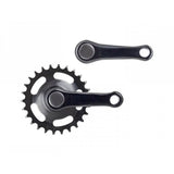 Trek 16-inch kids bike crankset in black with 90mm spindle and 26T chainring, designed for children's mountain bikes.