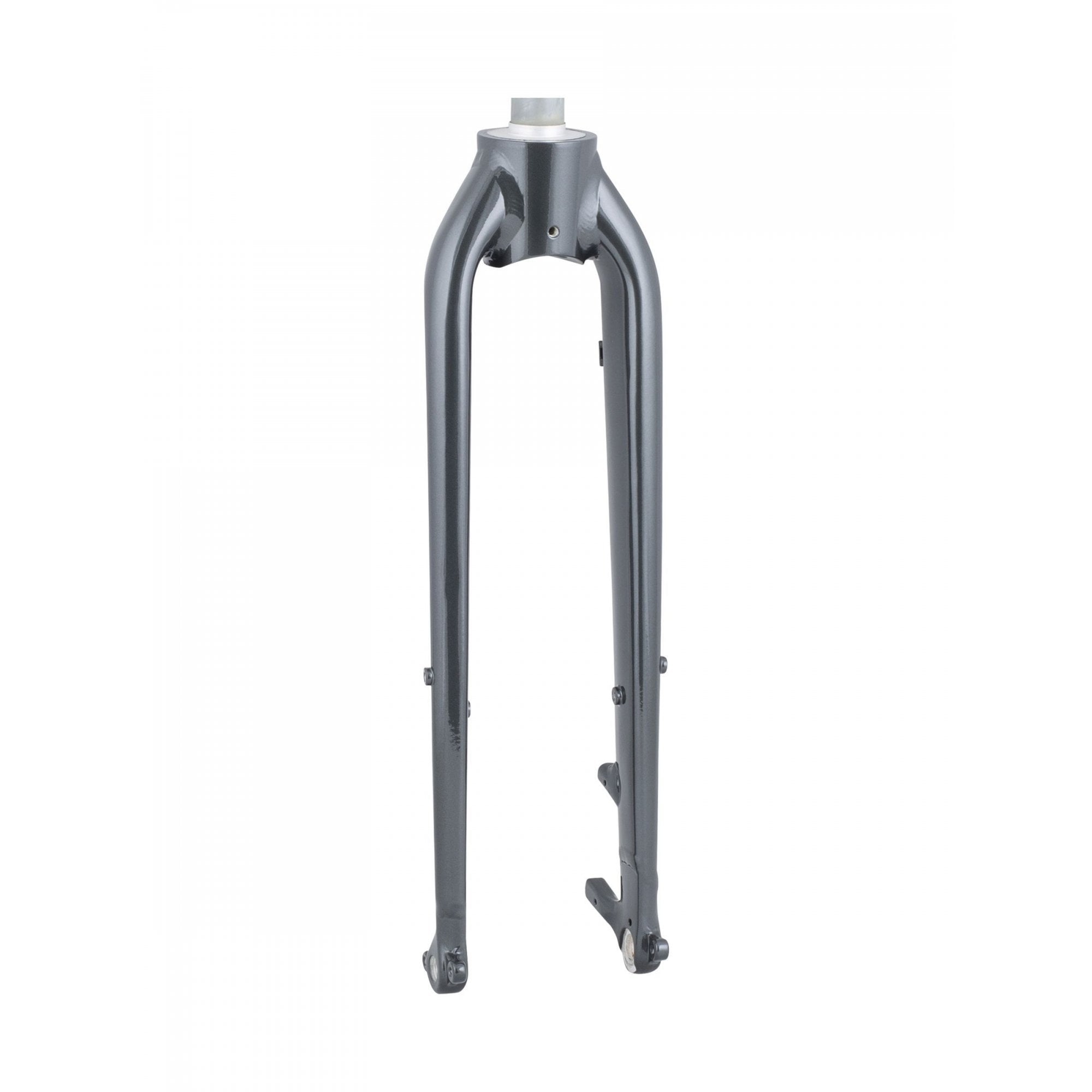 Trek Diamant Allant+ 7, 8, 9 rigid fork for 700c road bike in lithium grey, bicycle component with sleek design