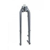 Trek Diamant Allant+ 7, 8, 9 rigid fork for 700c road bike in lithium grey, bicycle component with sleek design