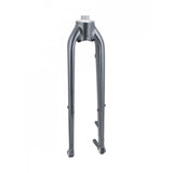 Trek Diamant Allant+ 7, 8, 9 rigid fork for 700c road bike in lithium grey, bicycle component with sleek design