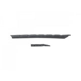 Trek Fuel EX 2021 black aluminum chainstay armor kit for frame protection, shown on bike with close-up view.