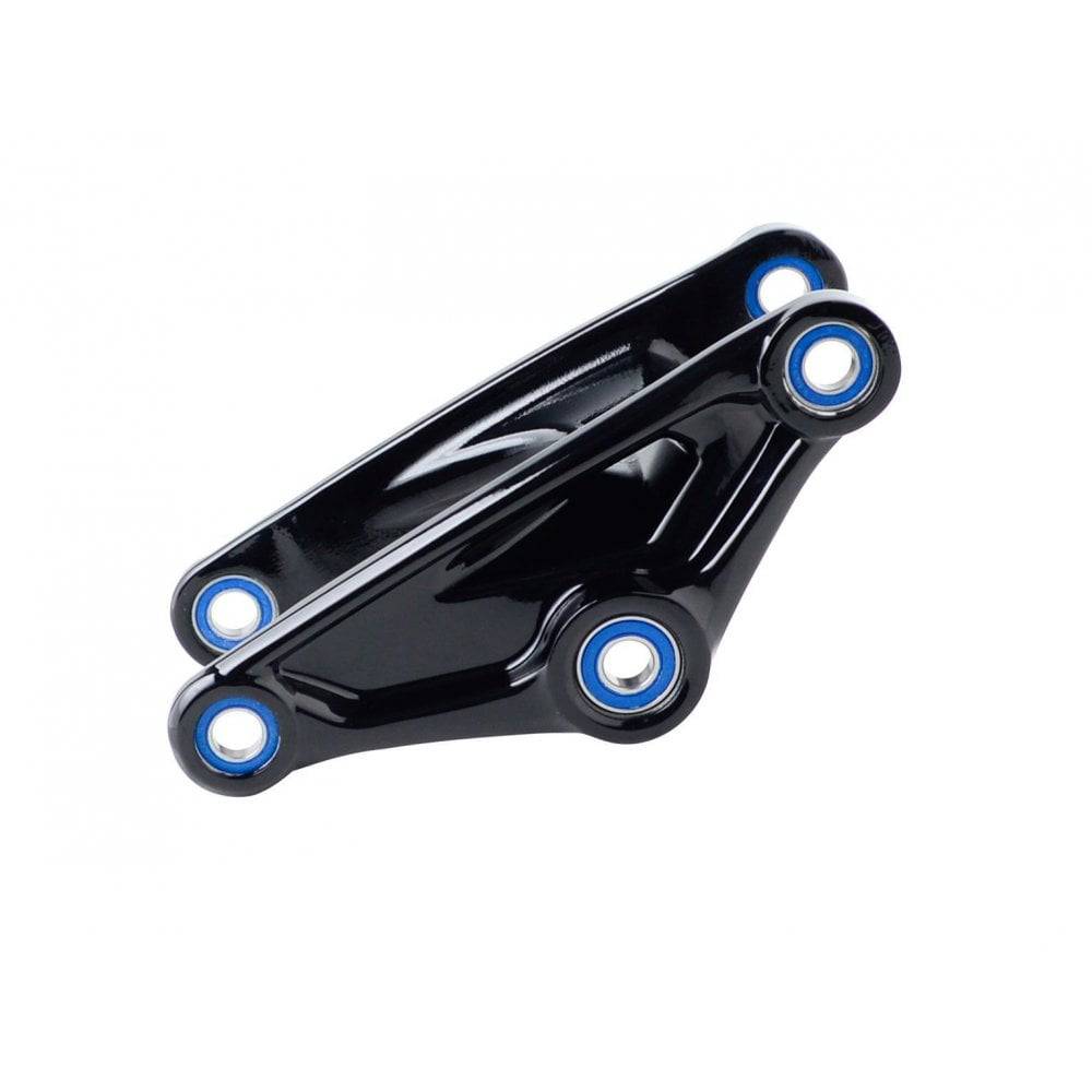 Black Trek Remedy 27.5 Rocker Link replacement component for models from 2014 to 2016, bicycle mountain bike parts.