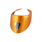 Trek 2021 Domane SL5 Factory Orange headtube brow cover, bike component for protecting and customizing Trek road bikes.
