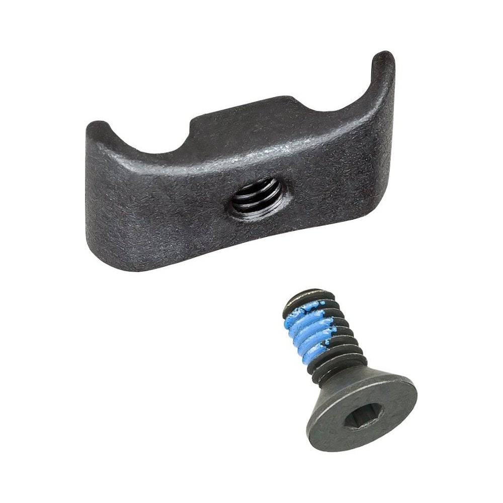 Trek M4x0.7 button head cap screws for bike frame components and accessories, showing shiny metal screws on a white background.