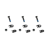 Grey Trek Bolt-On Single Cable Housing Guides for bike frame cable routing, durable component for bicycle maintenance and upgrades.