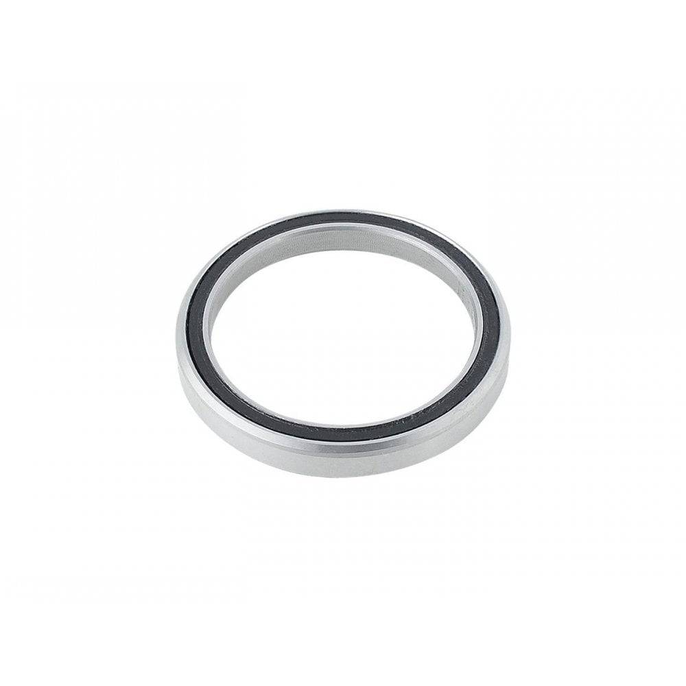 Silver Trek E2 FSA headset lower bearing with 36-degree angle for Trek bikes, showcasing the component's detailed design.
