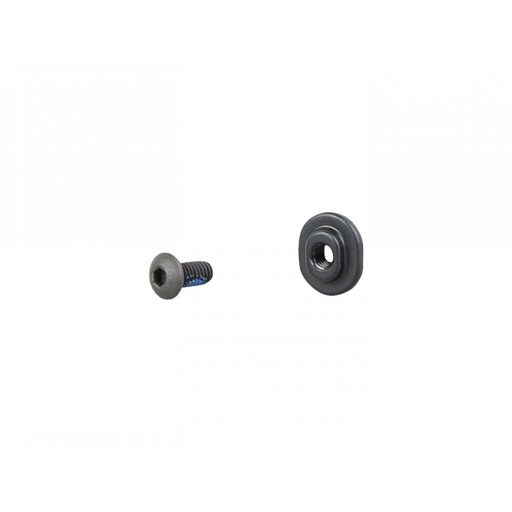 Trek Fuel EX 2020 carbon downtube armor hardware bolts, M4 x 6mm, black, for mountain bike frame protection and component installation.