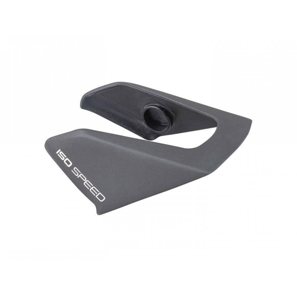 Trek Madone SLR IsoSpeed Onyx carbon seat tube cover for frame protection on a high-performance bike component.