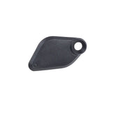 Trek main pivot flush plate in black for full-suspension bike frame, replacement component for bike maintenance.