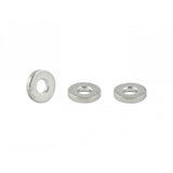 Silver Trek Range Boost Carbon Frame Spacer Kit with socket head fasteners, designed for bike component installation.
