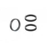 Bontrager carbon headset spacers, 5mm thick, 28.6mm diameter, set of 3, for bike component installation and adjustment