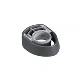 Bontrager matte black Trek Allant+ headset top cap, replacement bicycle component for bike headset assembly.