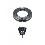 Trek Knock Block 62-Degree Headset Upper Assembly with display chip in black, showcasing bike component for mountain bike steering.