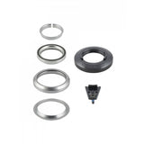 Trek Knock Block 72-degree headset assembly with integrated display chip, black, for 28.6mm (1-1/8") bike steering components