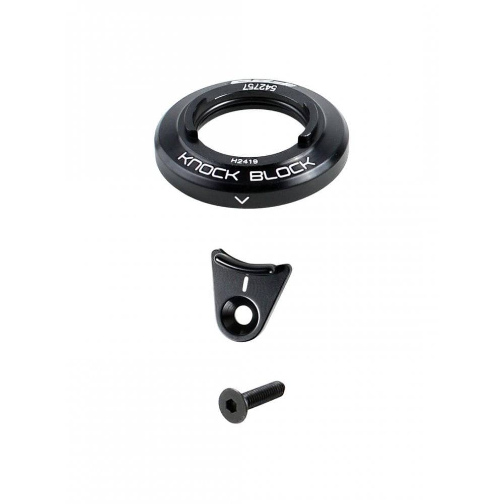 Trek Knock Block headset upper assembly kit with components and spare parts for bike maintenance and replacement.