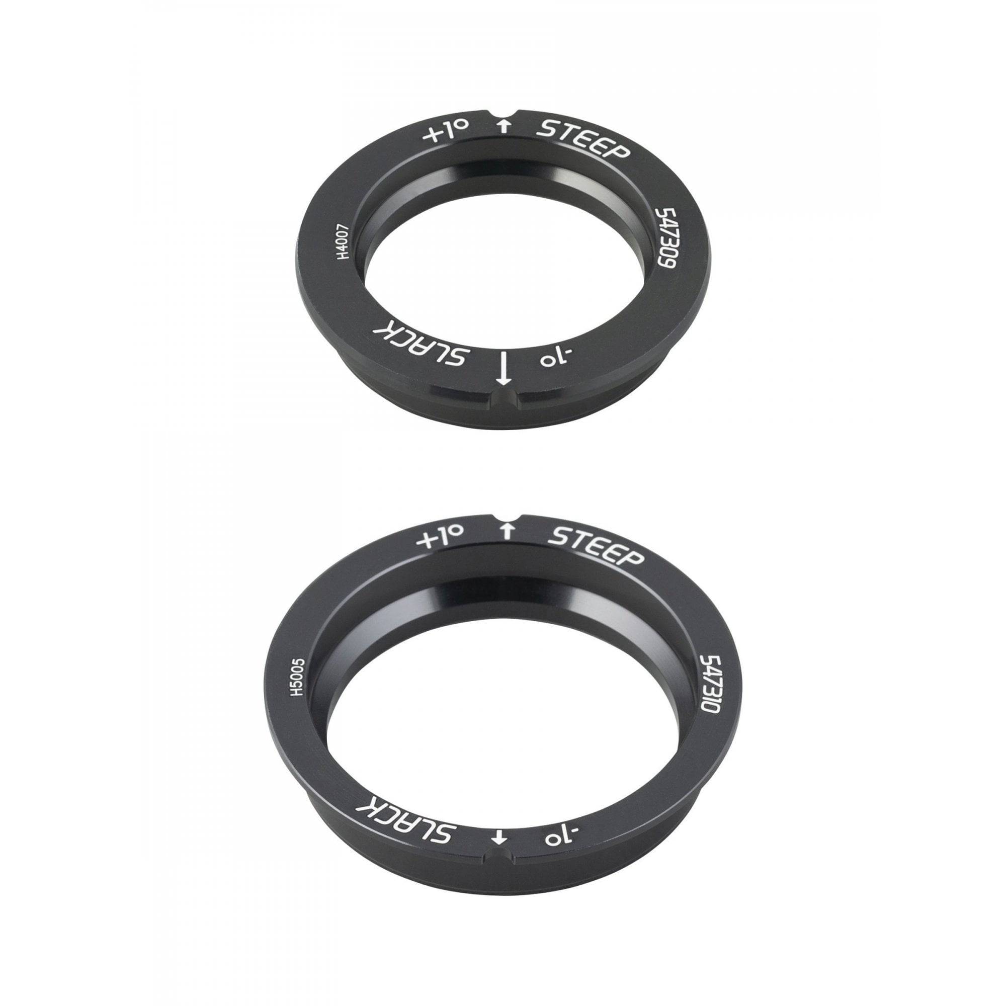 Trek 2018 Session 1-Degree Headset Cups for precise steering control, bicycle components, front fork headset parts.