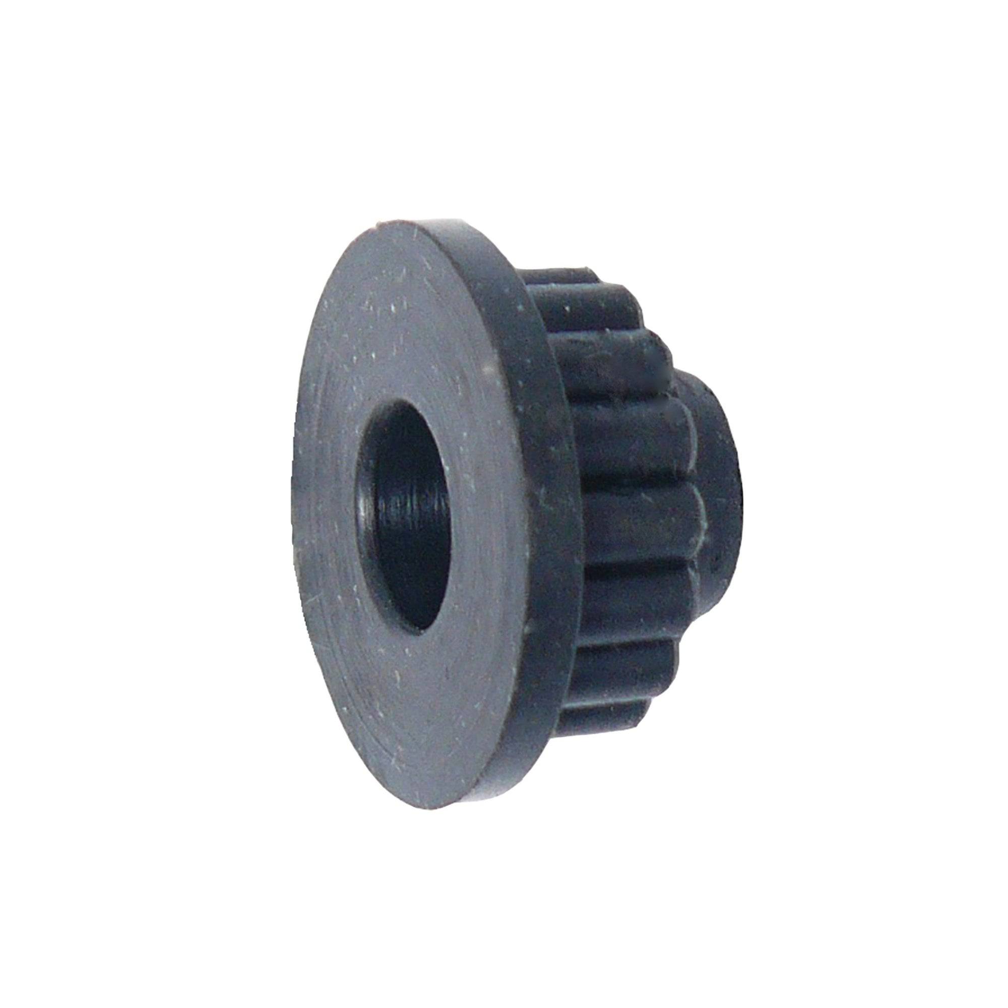 Bontrager floor pump head rebuild grommet in black, replacement accessory for bike pump compatibility.
