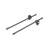Trek Diamant Villiger I-Type rear bike rack with straight alloy stays, 250mm length, black finish, designed for bicycle accessories.