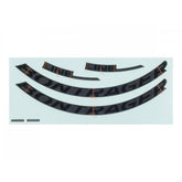Bontrager Line Elite 30 rim decal set for 29-inch mountain bike rims, durable component decals for bike customization.
