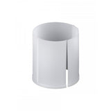 Bontrager Line Dropper seatpost travel reducer in white, 30mm to 25.15mm diameter, for mountain bike components
