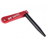 Bontrager Aerolite bladed spoke holder tool in black for wheel building, designed for DT Swiss spokes, 0.8mm to 1mm.