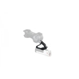 Black Bontrager Blendr MTB Ion light mount for bikes, compatible with Blendr stems and bases, designed for secure LED light attachment.