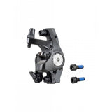 Tektro Novela mechanical disc brake calipers in black for front and rear, compatible with Trek bike components.