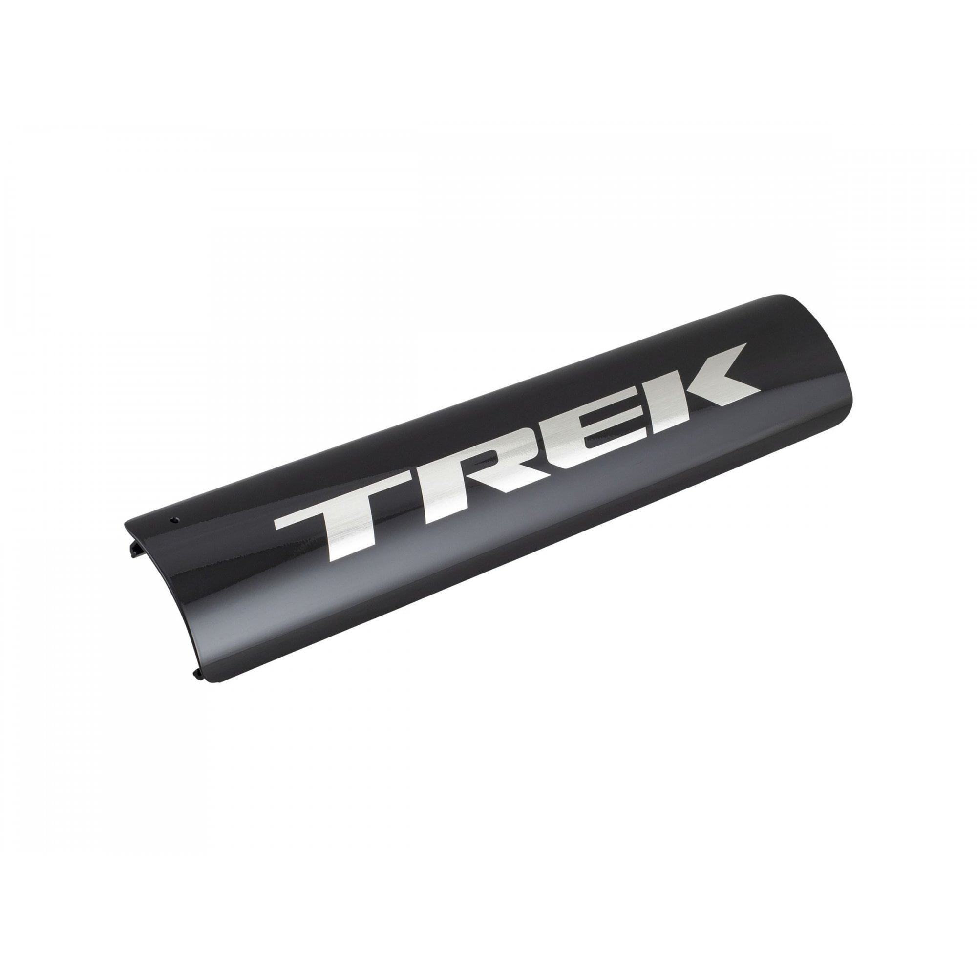 Trek Allant+ 9 black chrome battery cover, a protective component for the e-bike battery access.