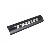 Trek Allant+ 9 black chrome battery cover, a protective component for the e-bike battery access.