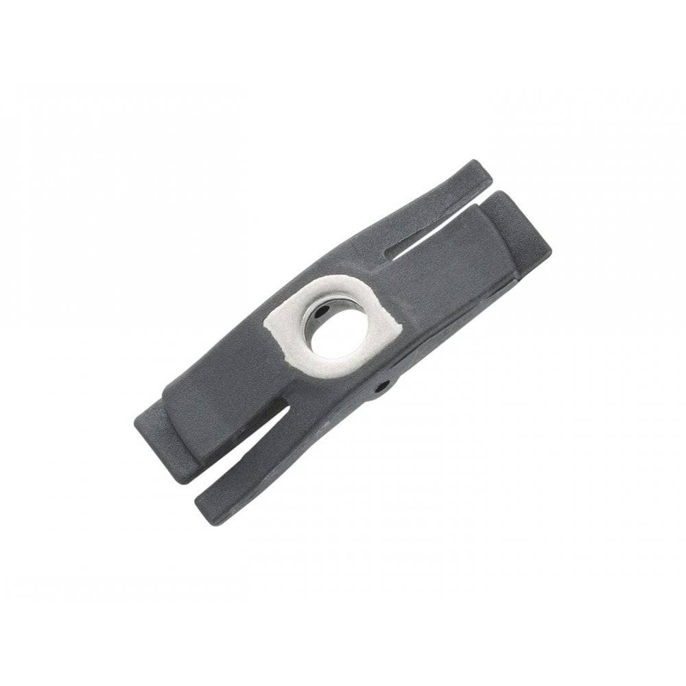 Trek Domane downtube storage door cover with locking wings, bike frame component for secure storage access.