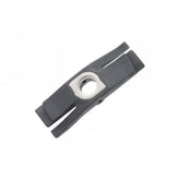 Trek Domane downtube storage door cover with locking wings, bike frame component for secure storage access.