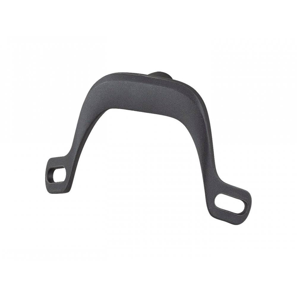 Trek Domane rear fender mount in large black, durable bike component for rear fender attachment on Trek road bikes.