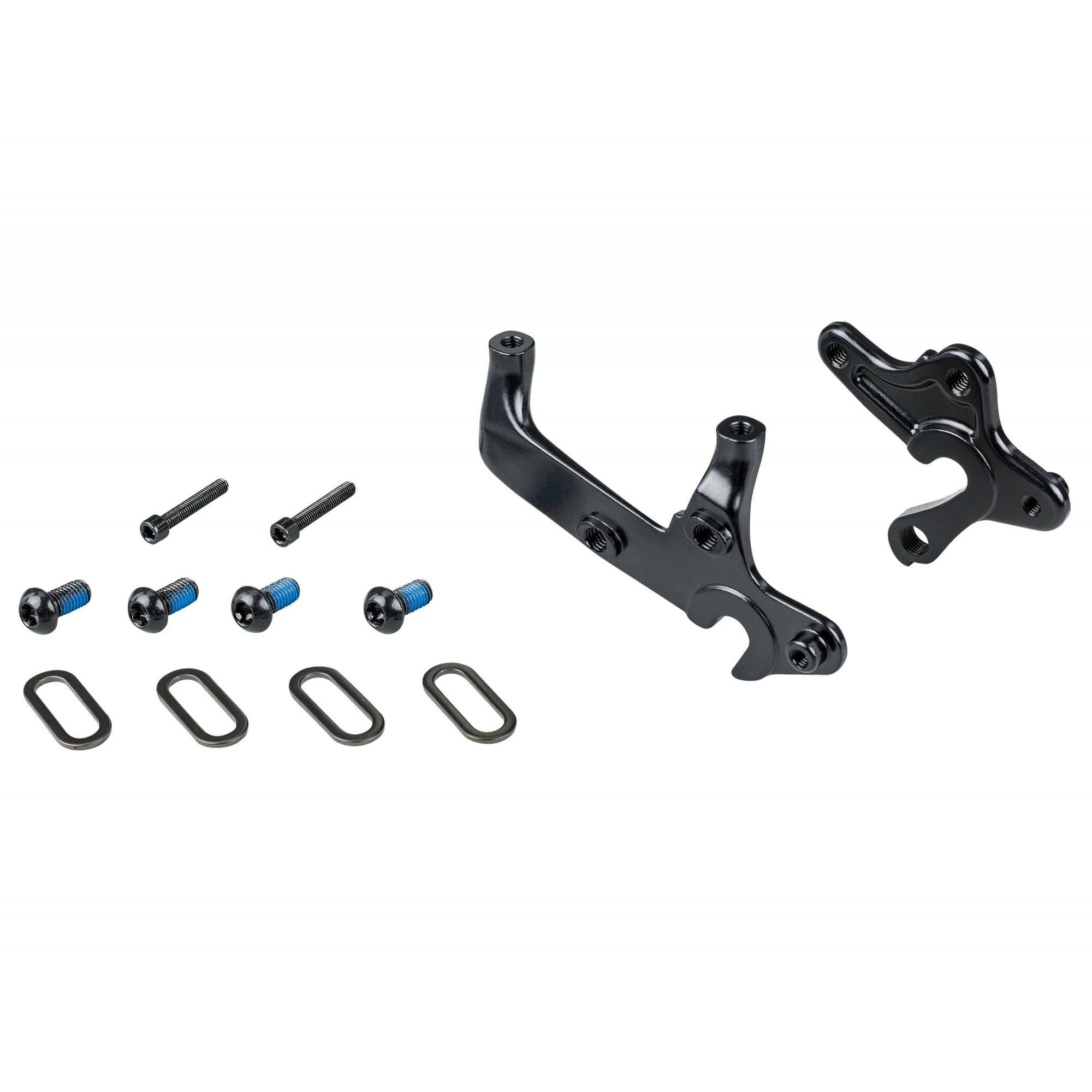 Trek Super Commuter+ Diamant Zouma rear dropout kit in grey, 135mm quick release for bicycle component replacement.