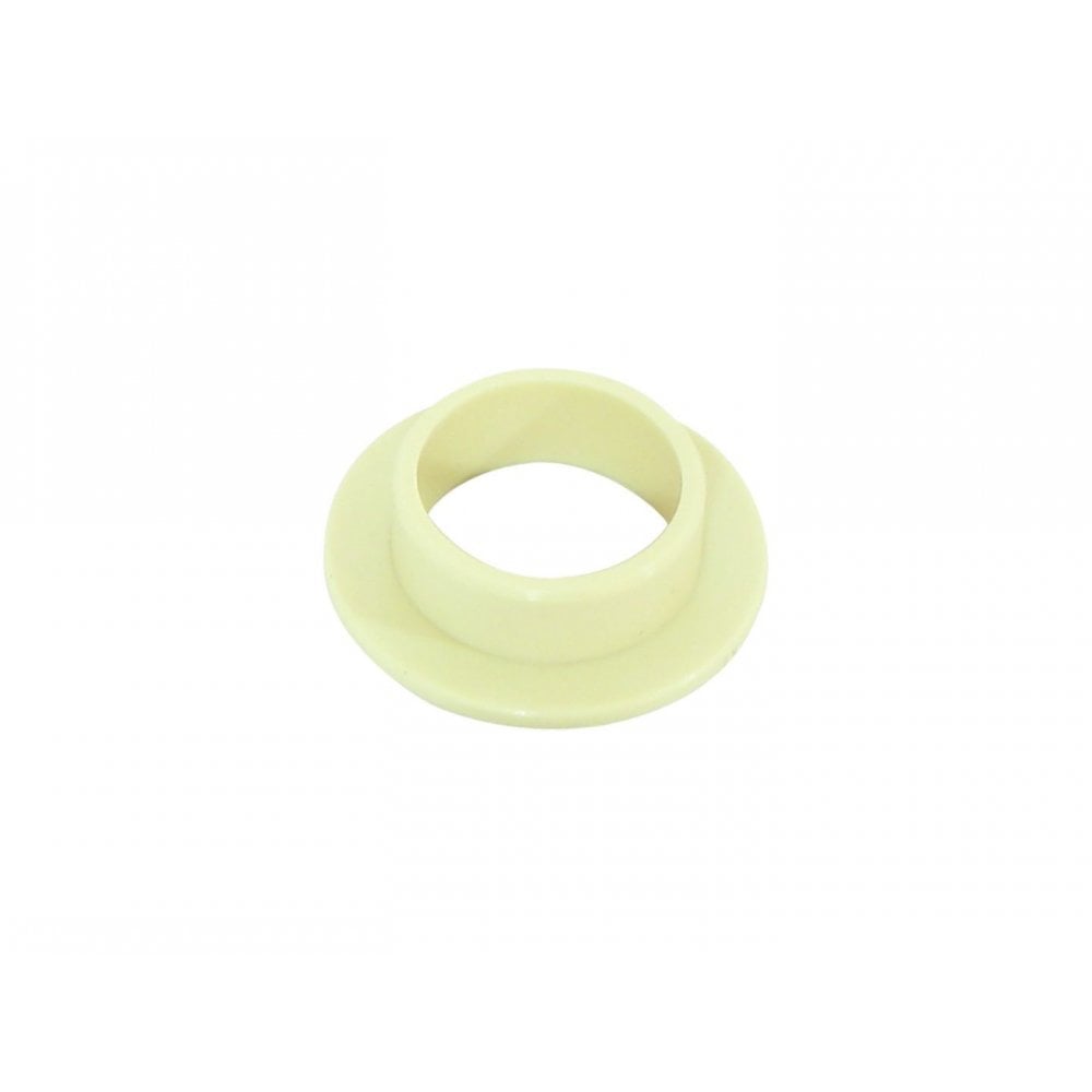 Trek yellow shock mount bearings for full suspension bike components, compatible with Trek frames, close-up view of bearings.