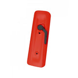 Trek 2022 Checkpoint SL downtube storage cover in radioactive red and blue for bike protection and component accessory.