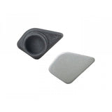 Trek 2022 Checkpoint SL IsoSpeed seat tube cover in Mercury satin finish, bicycle component for enhanced comfort and style.