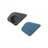 Trek 2022 Checkpoint SL7 IsoSpeed dark aquatic seat tube cover protection for bike components on a bicycle frame.