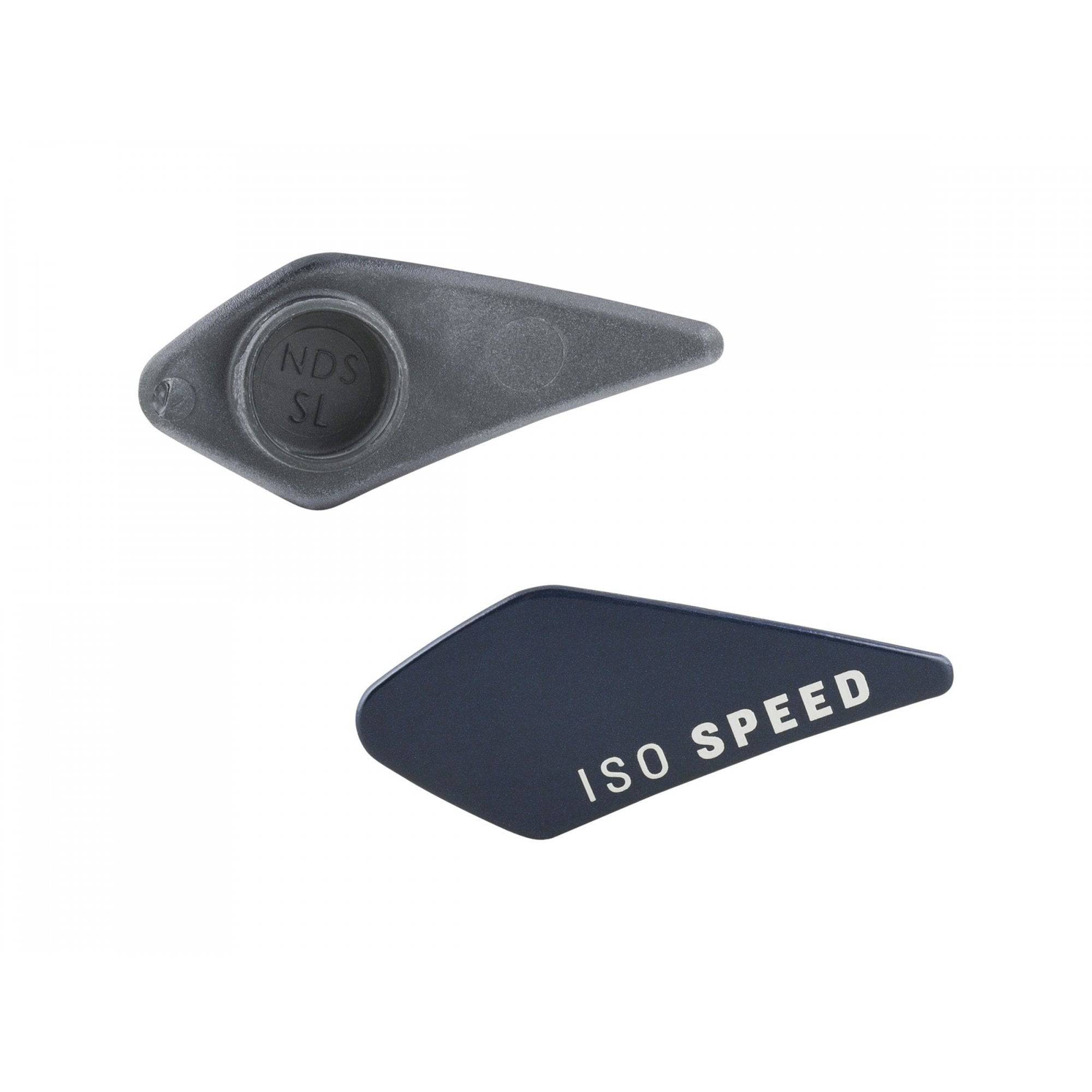 Trek Domane SL IsoSpeed seat tube cover in deep dark blue, designed for bike component protection and durability.