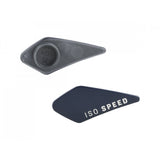 Trek Domane SL IsoSpeed seat tube cover in deep dark blue, designed for bike component protection and durability.